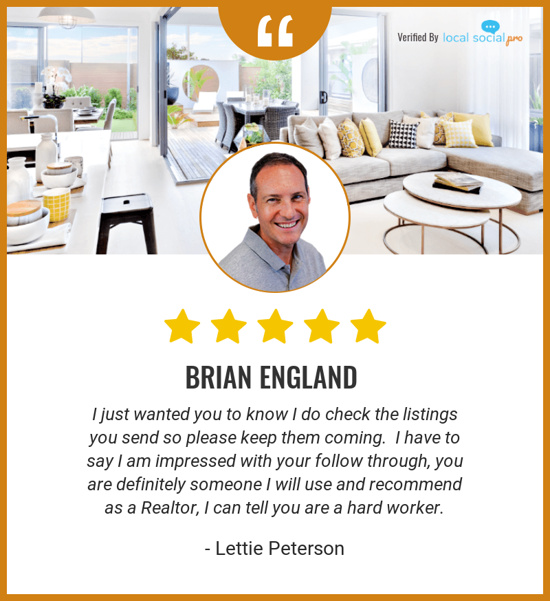 Client review from Peterson